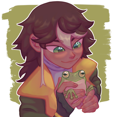 Icon + animal + hands render ($45)